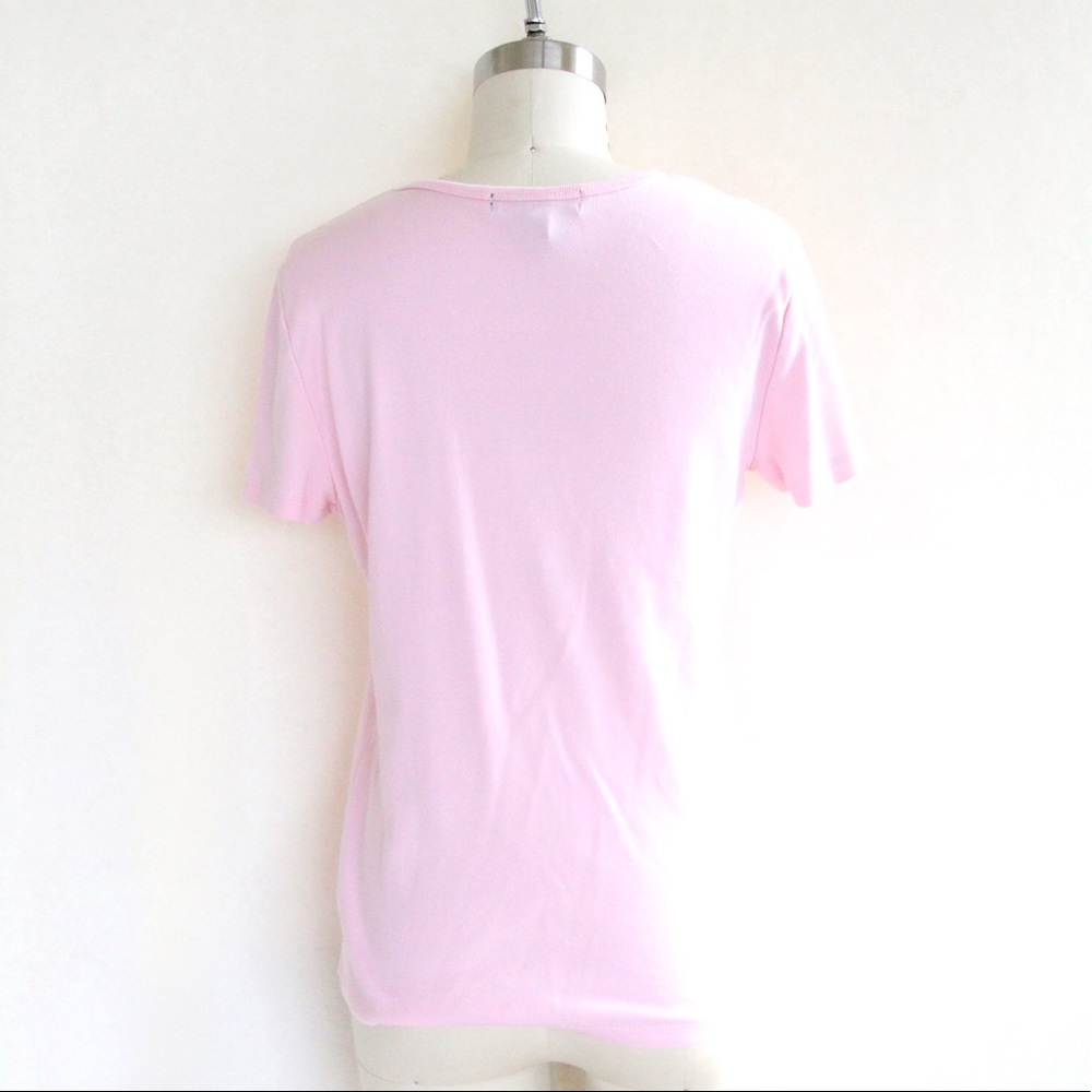 Lauren Ralph Lauren Light Pink Cotton Shirt - Picture 2 of 3